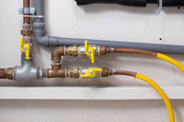 Gas Line Plumbing